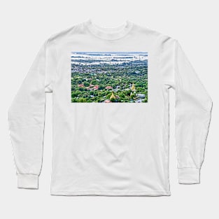 View over Irrawaddy, Mandalay. Long Sleeve T-Shirt